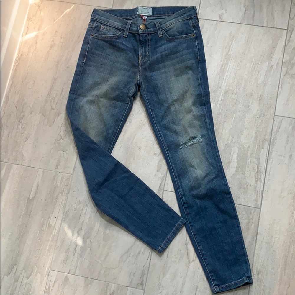Current Elliott High Waist Skinny Jeans Sz. 27